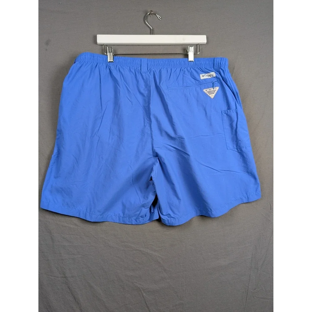 Columbia Mens PFG Backcast III Water Shorts Blue‎ 2XL XXL